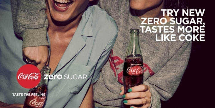 Verbesserter Geschmack, null Zucker: Coca-Cola Zero Sugar