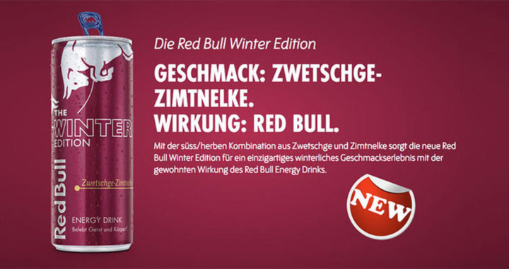Red Bull - Neue Winteredition!
