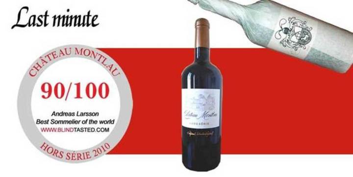 CHATEAU MONTLAU “Hors Série” 2010 mit 90 Punkten