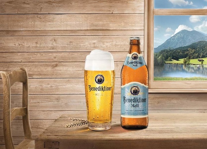 Benediktiner Hell Lagerbier - Jetzt Neu bei Hubauer !