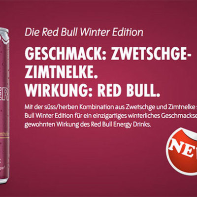 Red Bull - Neue Winteredition!