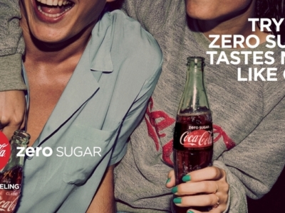 Verbesserter Geschmack, null Zucker:  Coca-Cola Zero Sugar