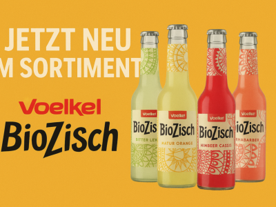 BioZisch Limonaden von Voelkel