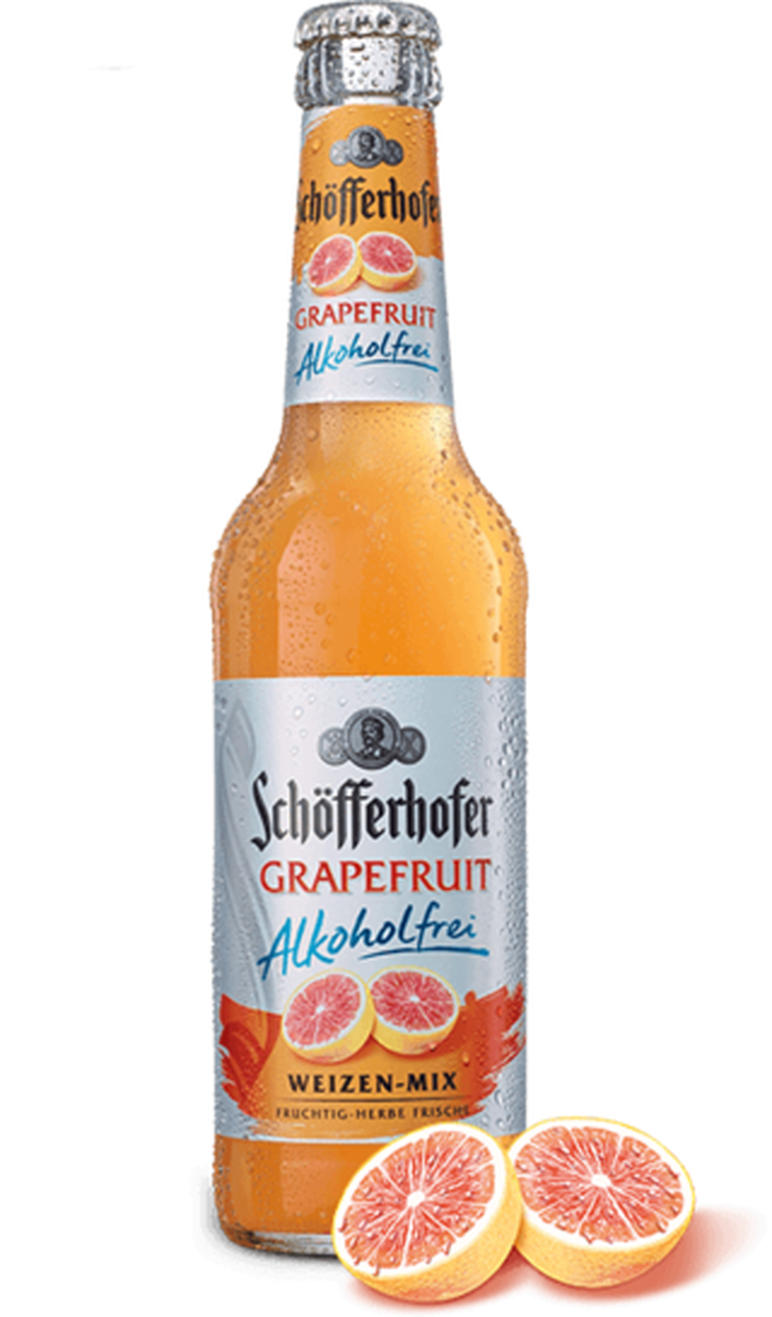 Schöfferhofer Weissbier Grapefruit alkoholfrei 4x6er M. Hubauer GmbH