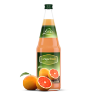 Linke Grapefruitsaft