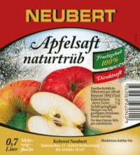 Neubert Apfelsaft naturtrüb