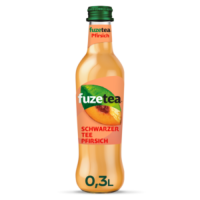 Fuze ICE Tea -Schwarzer Tee mit Pfirsich