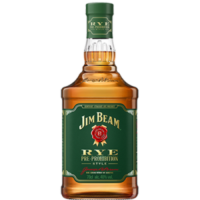 Jim Beam Rye Kentucky Straight Rye Whiskey - Green Label