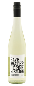 Save WATER drink RIESLING free