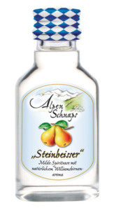 Alpenschnaps Steinbeisser Williams Pet