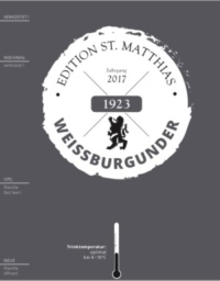 Edition St.Matthias Weißburgunder QbA