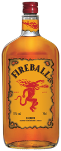 Fireball – Liqueur blended with Cinnamon & Whisky