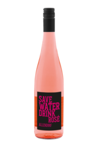 save Water drink Rosè Qualitätswein