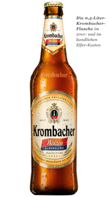 Krombacher Weizen alkoholfrei 0,0 %