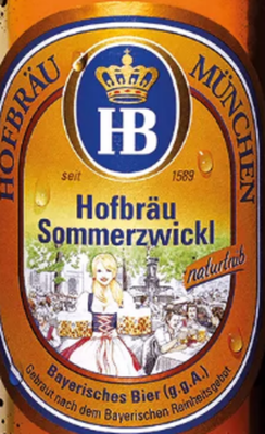 Hofbräu Sommerzwickl naturtrüb