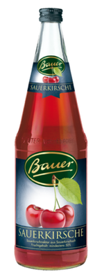 Bauer Sauerkirschnektar klar