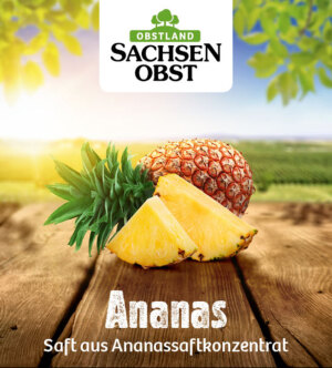 Sachsenobst Ananassaft 100%