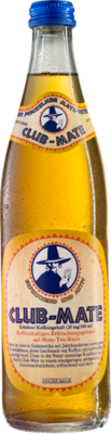 Club Mate - koffeinhaltiges Teegetränk