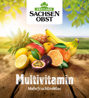 Sachsenobst Multivitamin 10-Frucht-Nektar