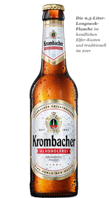 Krombacher Pilsner alkoholfrei