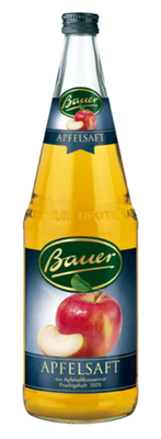 Bauer Apfelsaft klar 100%