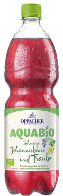 Oppacher Aquabio Schwarze Johannisbeere und Traube