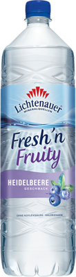 Lichtenauer Fresh`n Fruity Heidelbeere