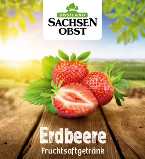 Sachsenobst Erdbeer - Fruchtsaftgetränk