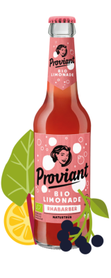 Proviant Rhabarberlimonade-naturtrüb Bio