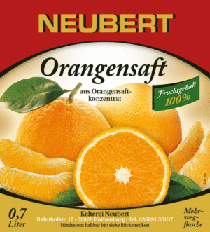 Neubert Orangensaft 100%