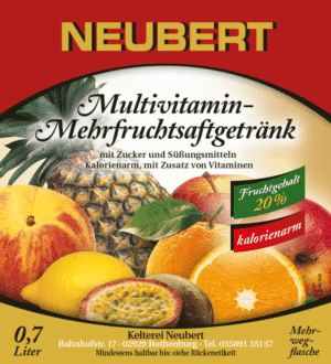 Neubert Multivitamin-Mehr­fruchtsaft-Getränk 20%