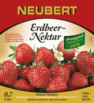 Neubert Erdbeer-Nektar 60%