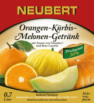 Neubert Orangen-Kürbis-Melonen-Getränk 30%