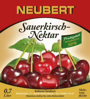 Neubert Sauerkirsch-Nektar 50%