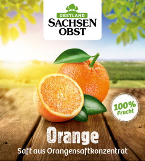 Sachsenobst Orangensaft