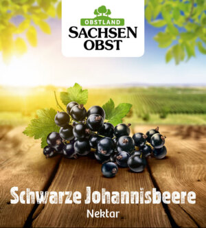 Sachsenobst Schwarzer Johannisbeernektar