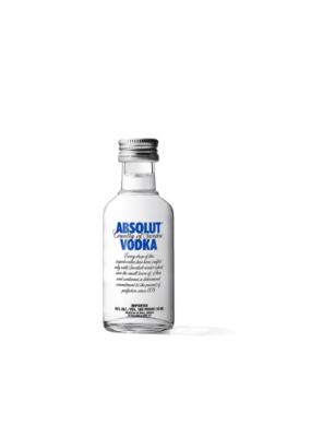 Absolut Blue Vodka Miniatur