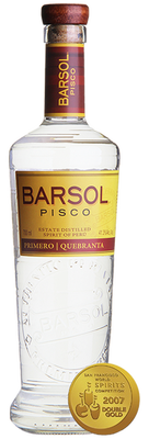 Pisco Barsol Primero Quebranta