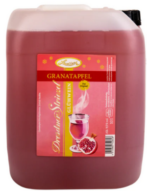 Dresdner Striezel Glühwein - Granatapfel