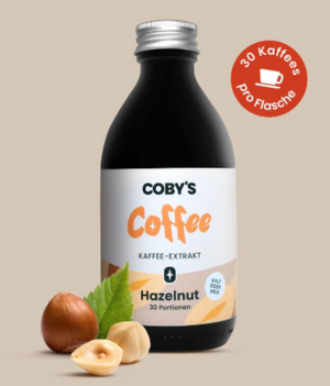 Coby´s Kaffeekonzentrat Haselnuss