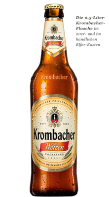 Krombacher Weizen hell