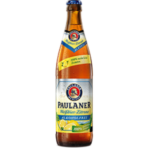 Paulaner Weissbier-Zitrone alkoholfrei