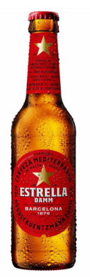 Estrella Damm Lager „La Cerveza Mediterranea“
