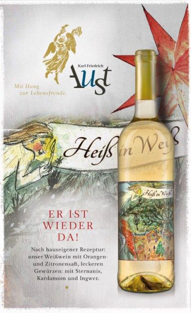 Heiß in Weiss - Weingut Aust Winterspezialität